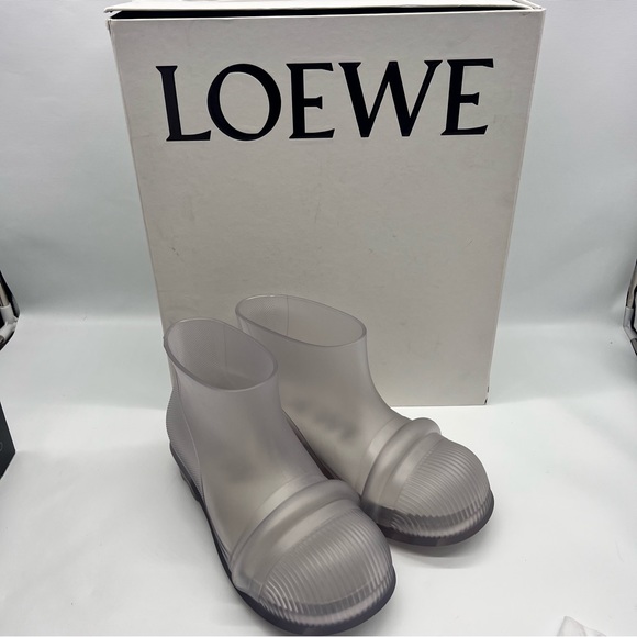 Loewe Shoes - LOEWE Slip-On translucent Rubber Boots size 8.5 NEW
